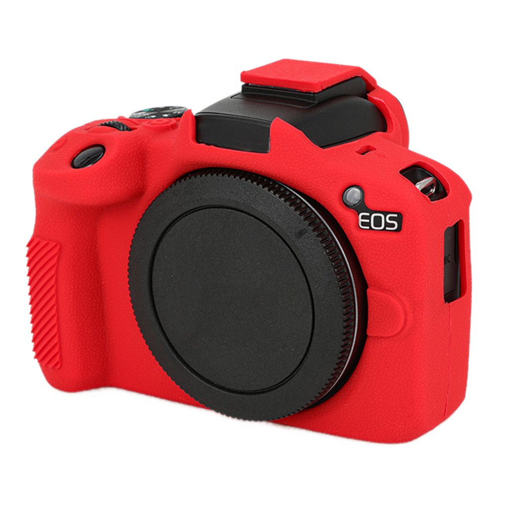 For Canon EOS R50 Silicone Protective Case Soft Anti-collision Camera Cover For Canon EOS R50 Silicone Protective Case Soft Anti-collision Camera Cover